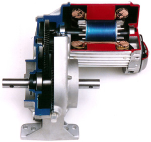 Durst helical center drive gearmotor