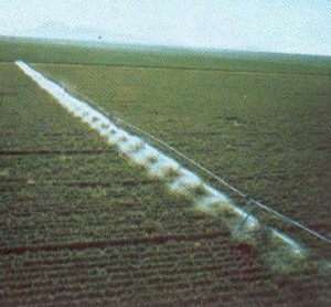 Timing of irrigation with Pivot machines
